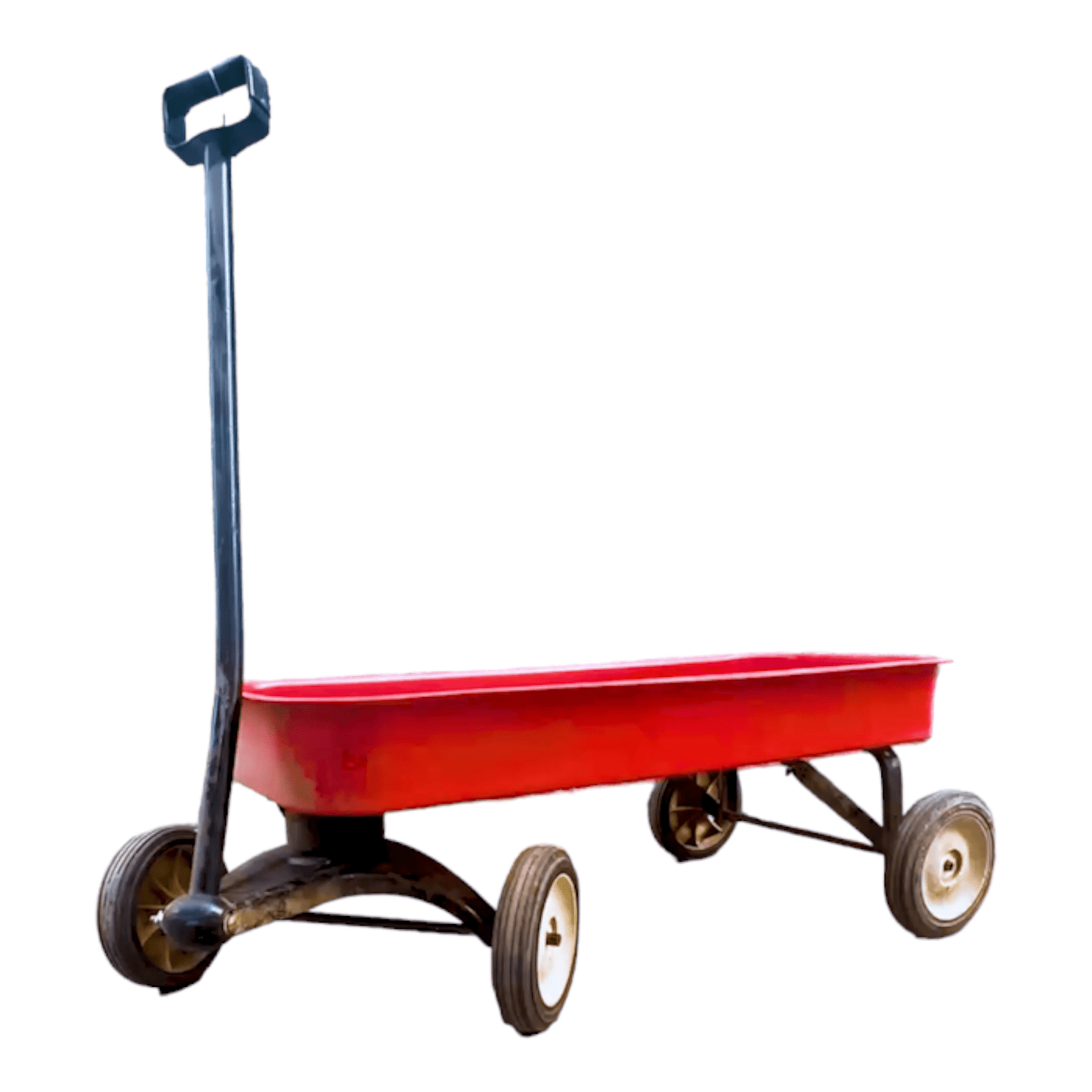 Tonka Classic Red Steel Wagon