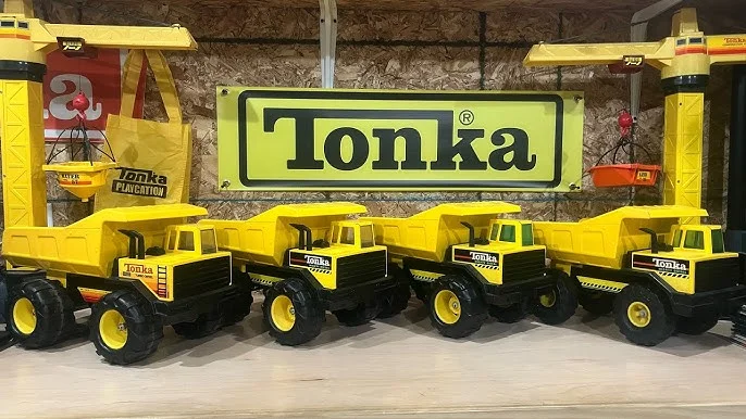 Tonka Trucks steel construction toy truck collection