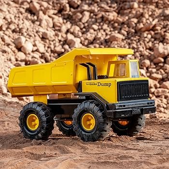 Tonka metal trucks durable steel construction toys