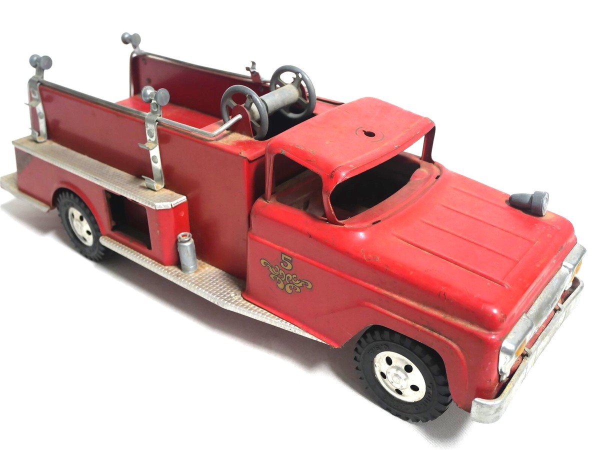 Classic Fire Engine Red Pumper