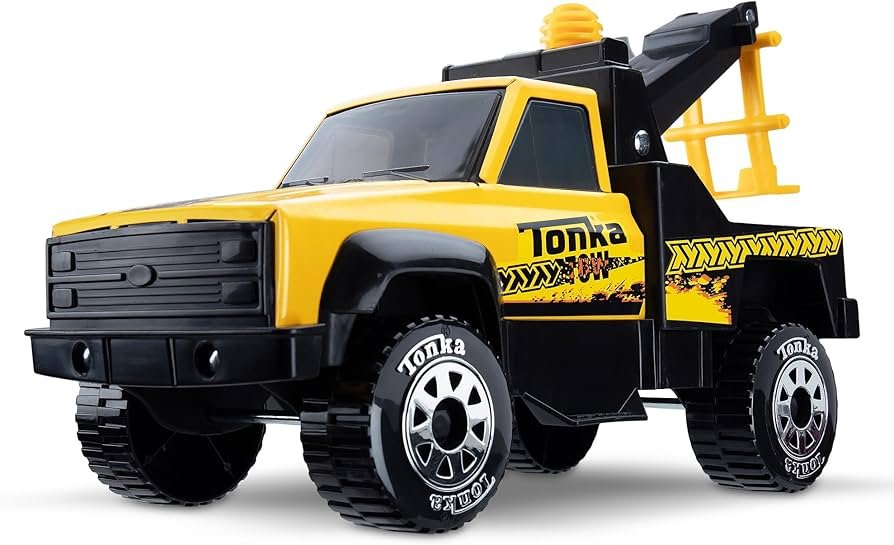 Classic Yellow Tow Truck