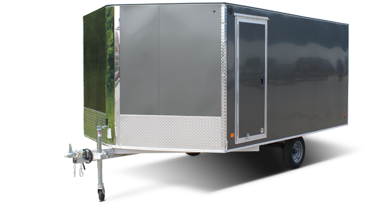 Cross-Country Semi Truck with Enclosed Trailer