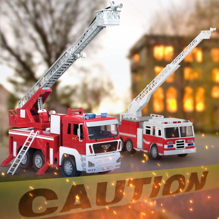 Fire Trucks - Rescue Engine & Ladder Trucks for Kids