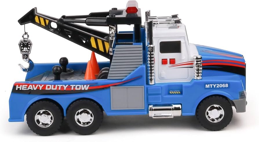 Steel Tow Truck with Working Winch