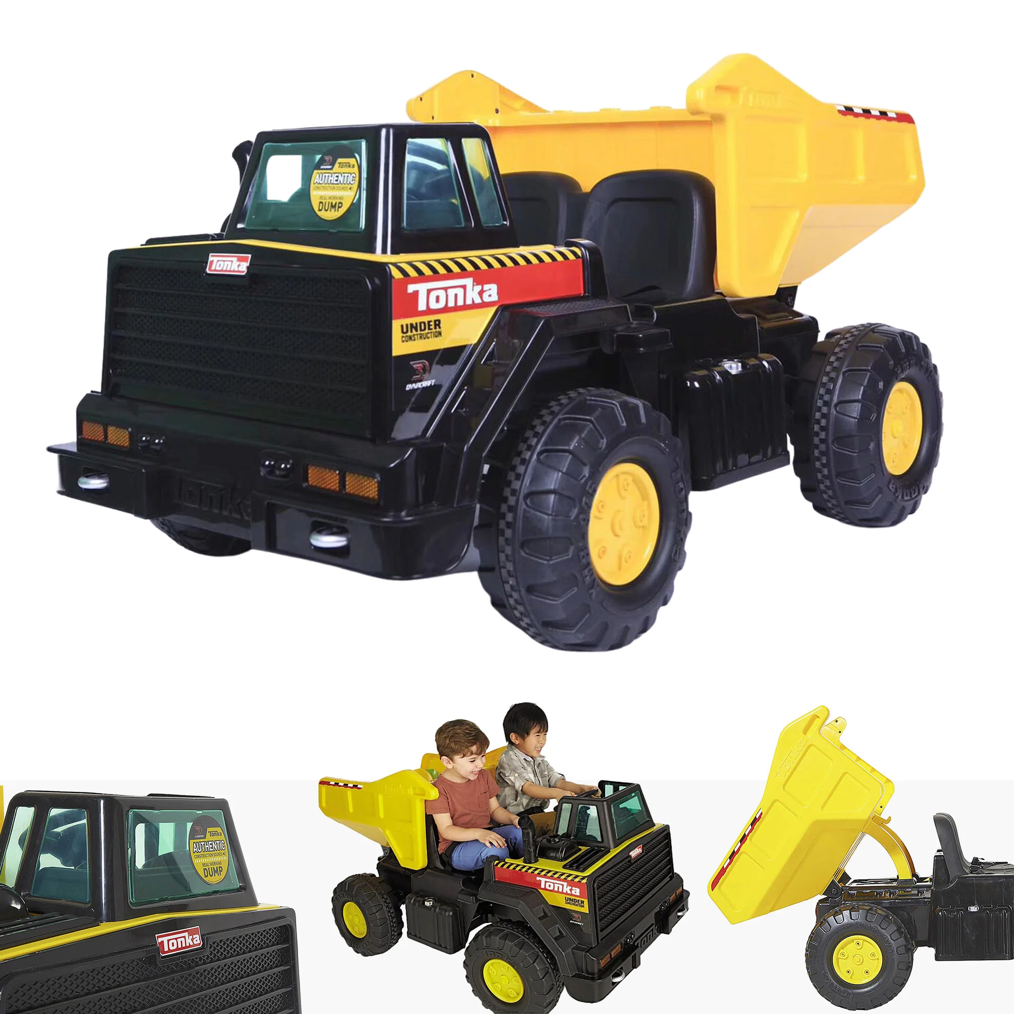 Tonka Mighty Dump Truck Ride-On